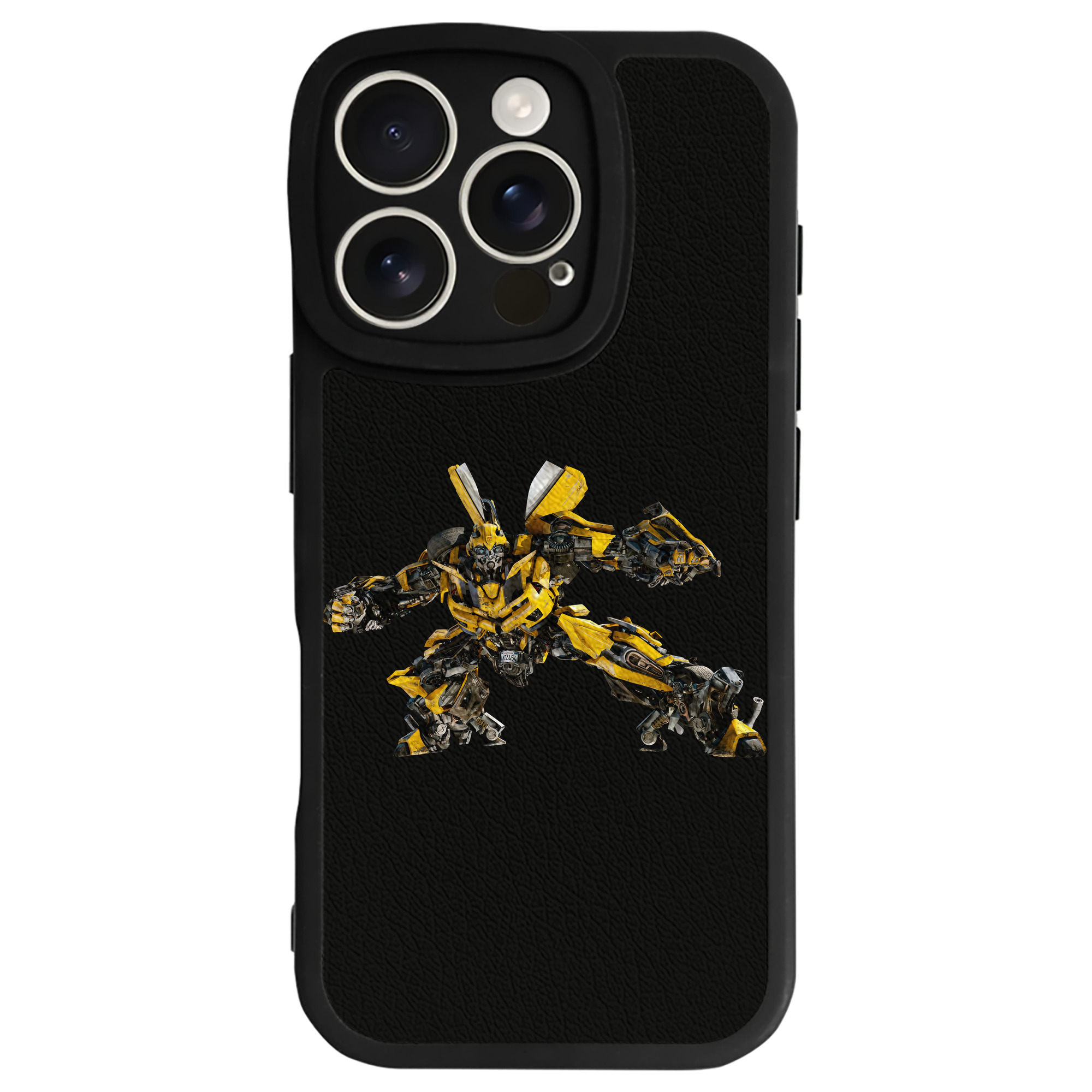 （画像用） Transformers トランスフォーマー 【iPhone 16シリーズ対応】シリコンスマホケース（レザー調） 材質：シリコン